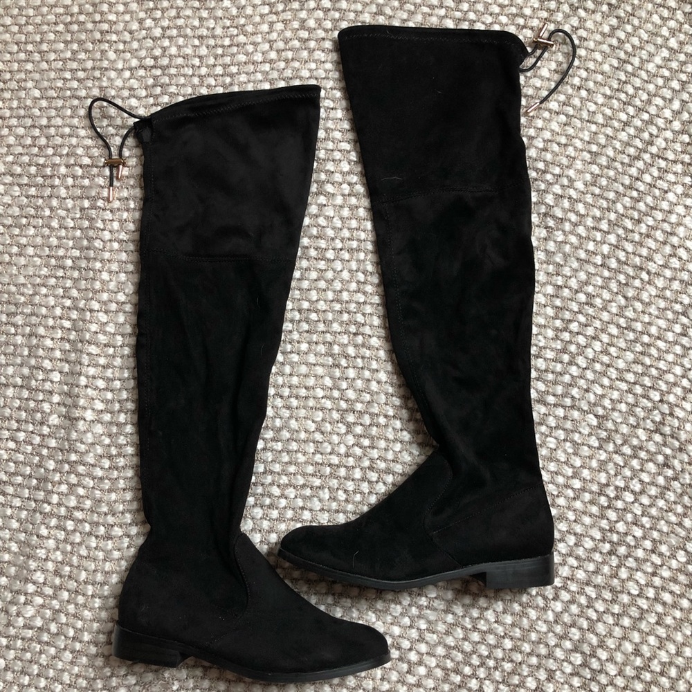 Knee High Black Boots